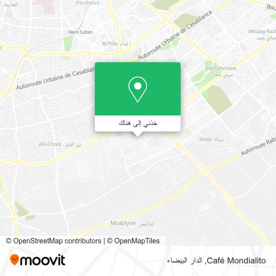 خريطة Café Mondialito