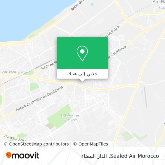 خريطة Sealed Air Morocco