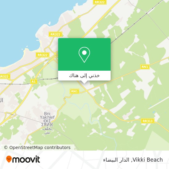 خريطة Vikki Beach