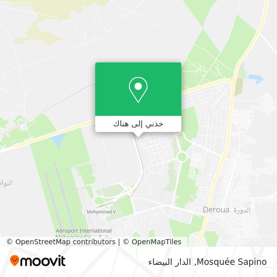 خريطة Mosquée Sapino