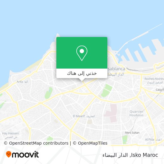 خريطة Isko Maroc