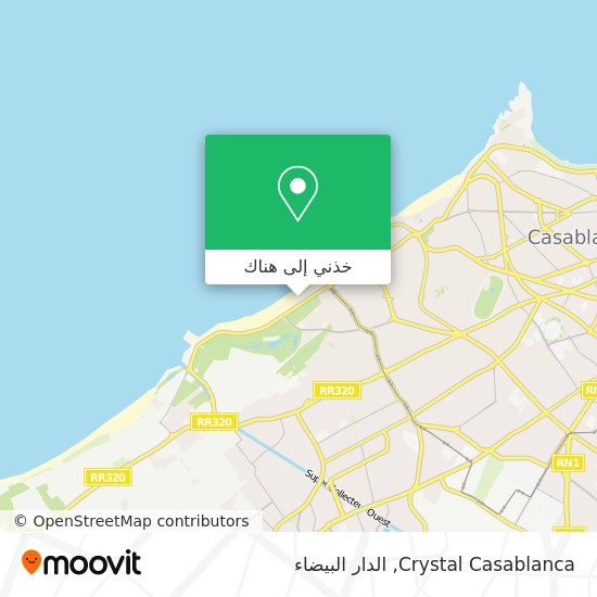 خريطة Crystal Casablanca