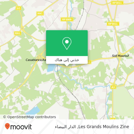 خريطة Les Grands Moulins Zine