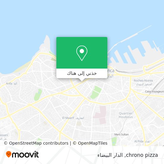 خريطة chrono pizza