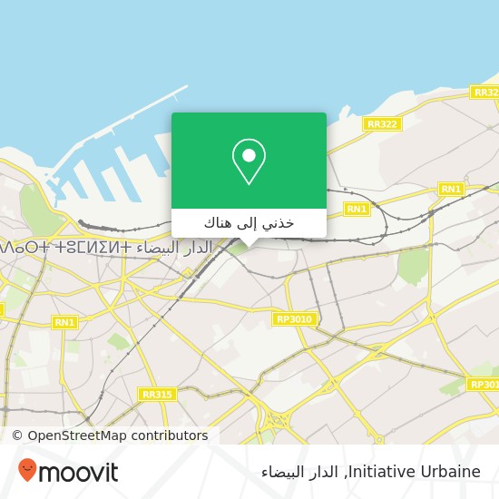 خريطة Initiative Urbaine