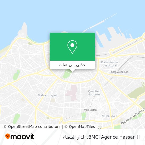 خريطة BMCI Agence Hassan II
