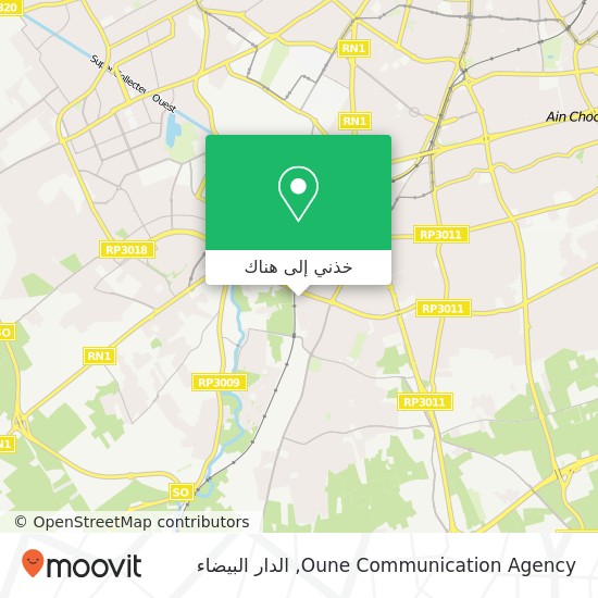 خريطة Oune Communication Agency