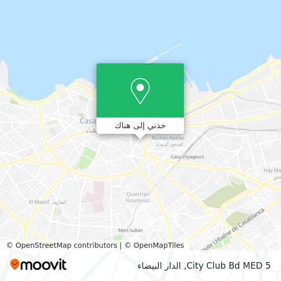 خريطة City Club Bd MED 5