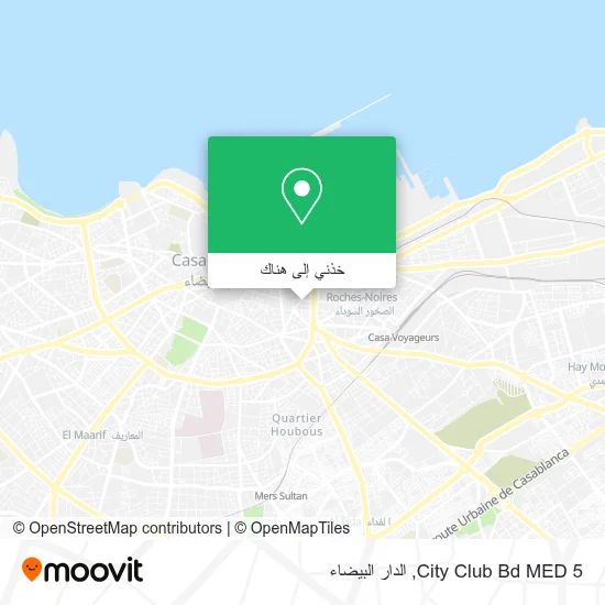 خريطة City Club Bd MED 5