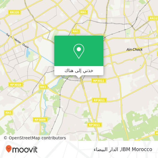 خريطة IBM Morocco