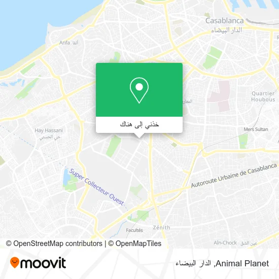 خريطة Animal Planet