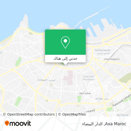 خريطة Axa Maroc