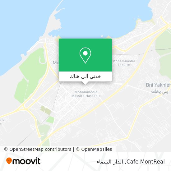 خريطة Cafe MontReal