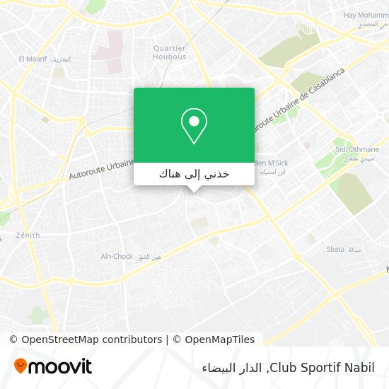 خريطة Club Sportif Nabil