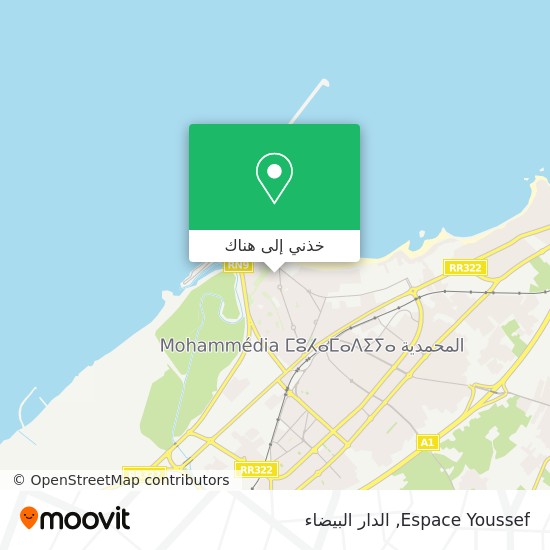 خريطة Espace Youssef