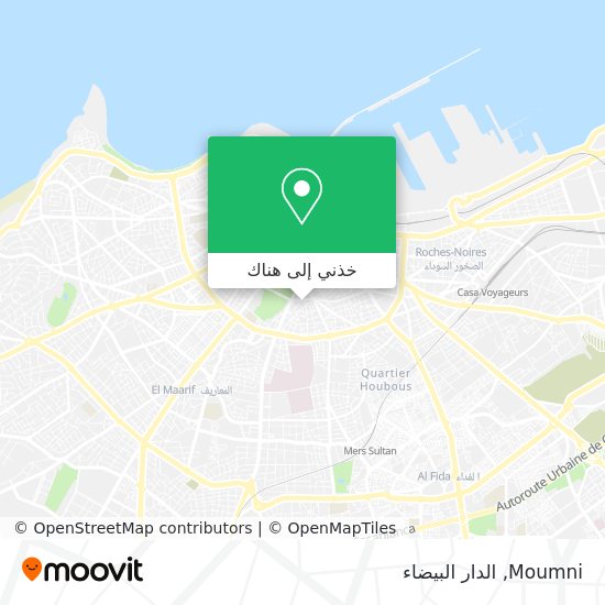 خريطة Moumni