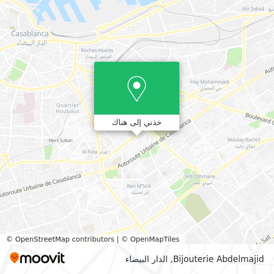 خريطة Bijouterie Abdelmajid