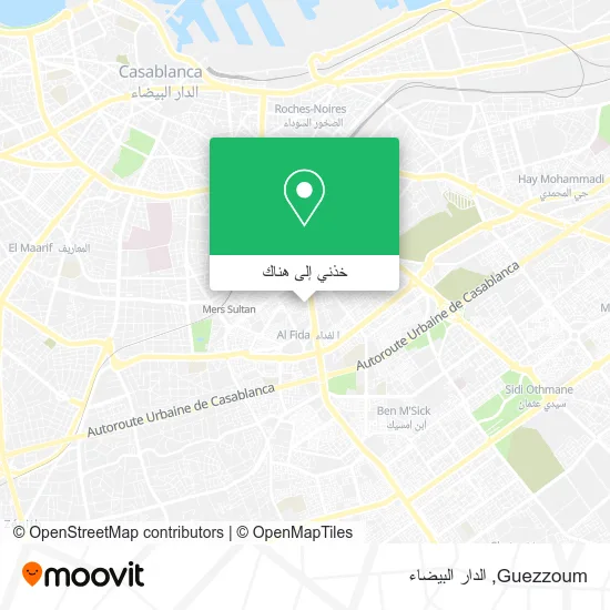 خريطة Guezzoum