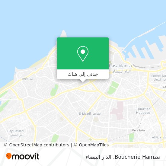 خريطة Boucherie Hamza