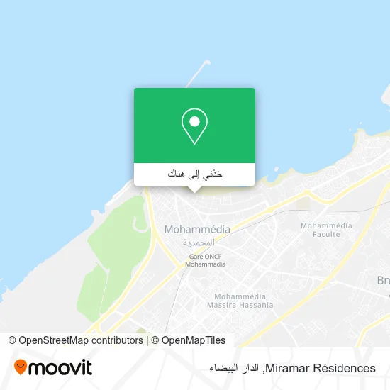 خريطة Miramar Résidences