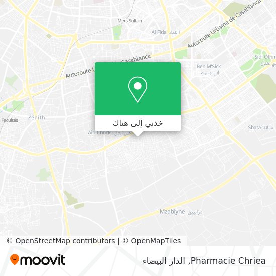 خريطة Pharmacie Chriea