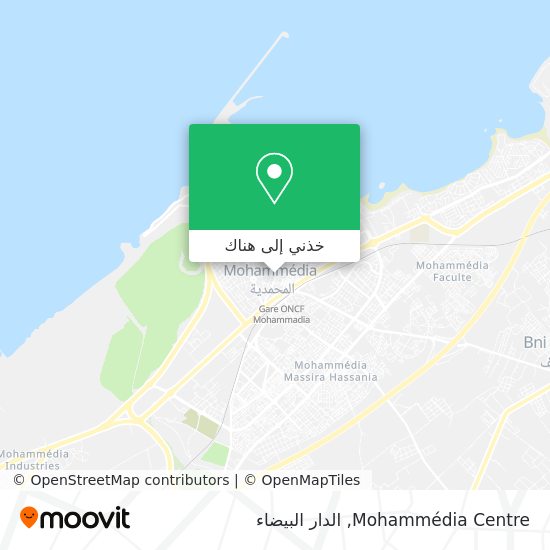 خريطة Mohammédia Centre