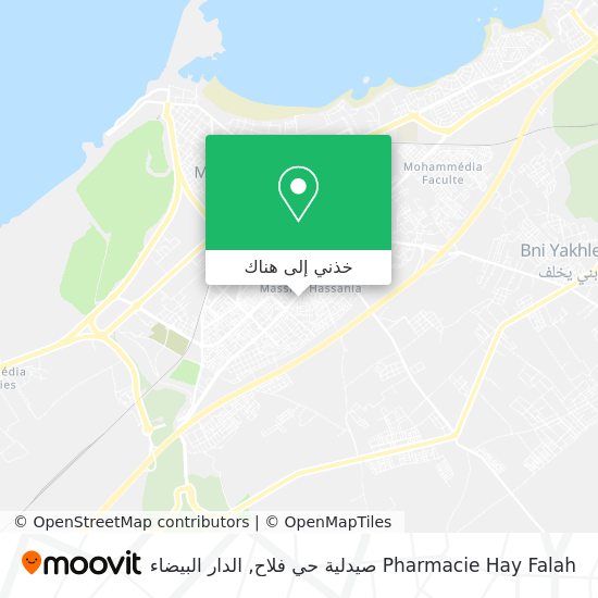 خريطة Pharmacie Hay Falah صيدلية حي فلاح