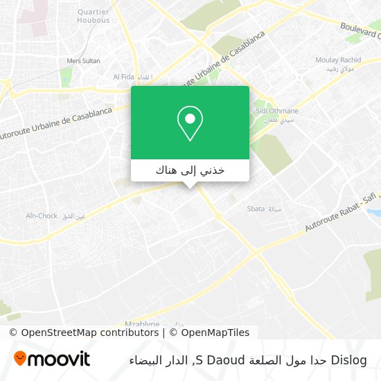 خريطة Dislog حدا مول الصلعة S Daoud