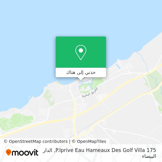 خريطة P.Iprive Eau Hameaux Des Golf Villa 175