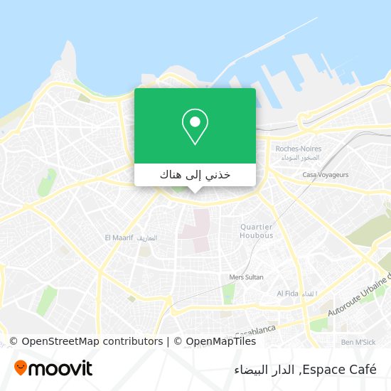 خريطة Espace Café