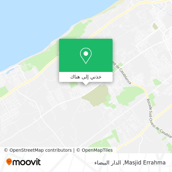 خريطة Masjid Errahma