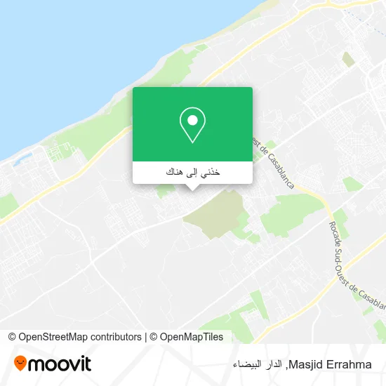 خريطة Masjid Errahma