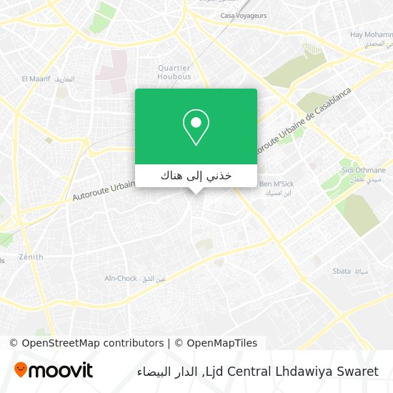 خريطة Ljd Central Lhdawiya Swaret
