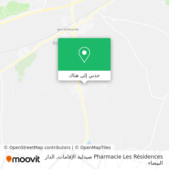 خريطة Pharmacie Les Résidences صيدلية الإقامات