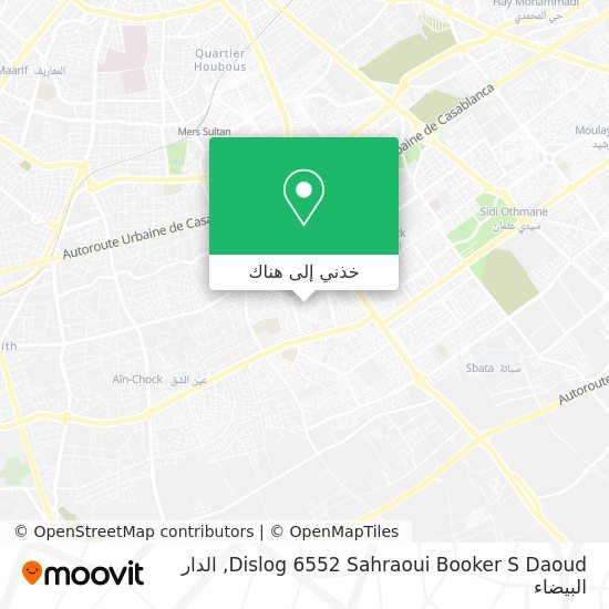 خريطة Dislog 6552 Sahraoui Booker S Daoud
