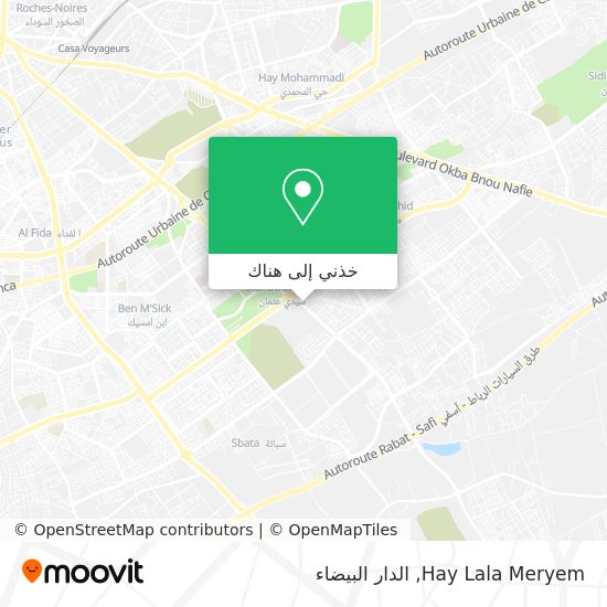 خريطة Hay Lala Meryem