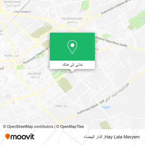 خريطة Hay Lala Meryem