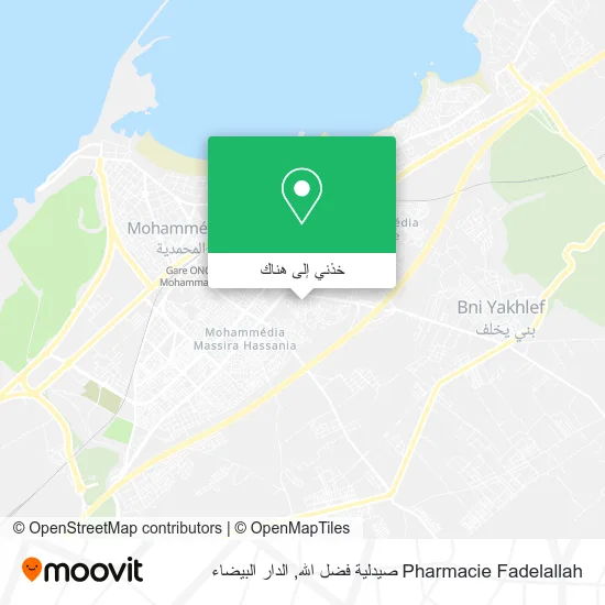 خريطة Pharmacie Fadelallah صيدلية فضل الله