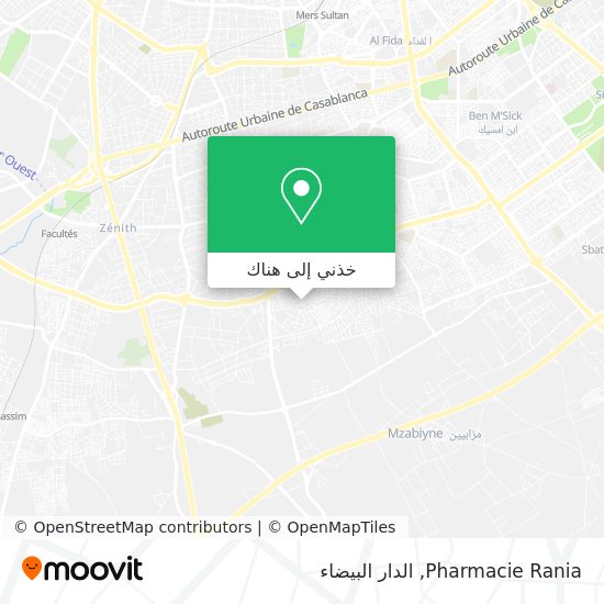 خريطة Pharmacie Rania