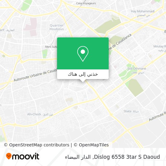 خريطة Dislog 6558 3tar S Daoud