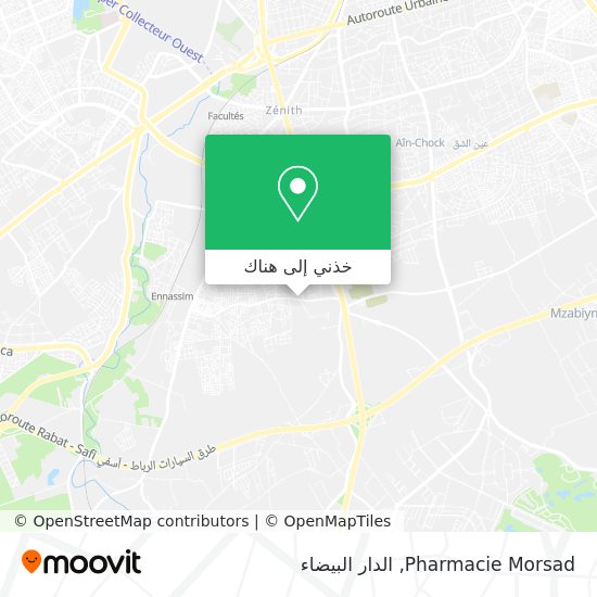 خريطة Pharmacie Morsad