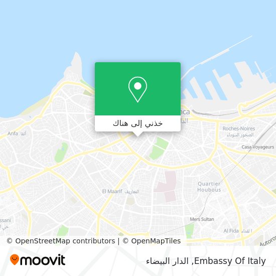 خريطة Embassy Of Italy