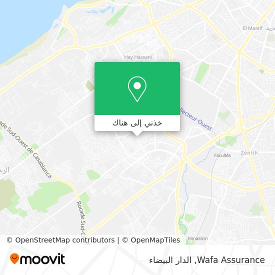 خريطة Wafa Assurance