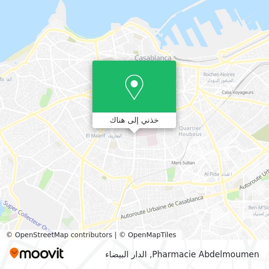 خريطة Pharmacie Abdelmoumen