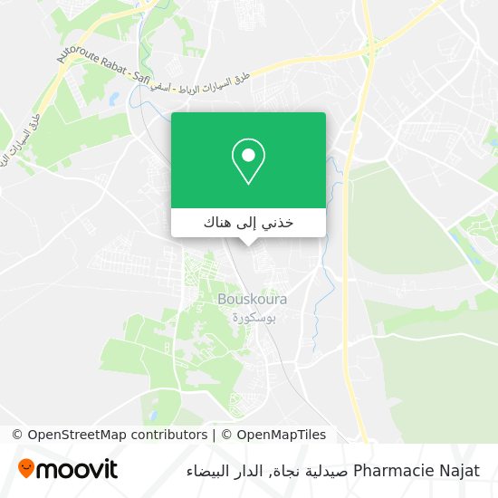 خريطة Pharmacie Najat صيدلية نجاة