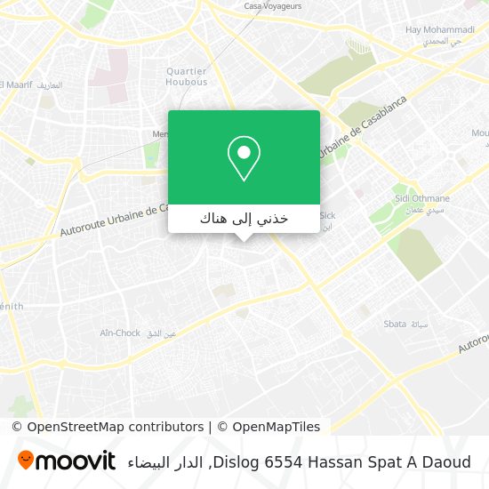 خريطة Dislog 6554 Hassan Spat A Daoud
