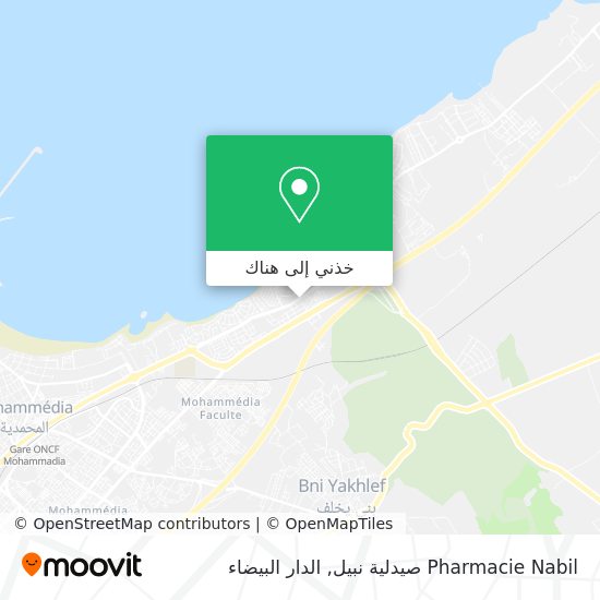خريطة Pharmacie Nabil صيدلية نبيل