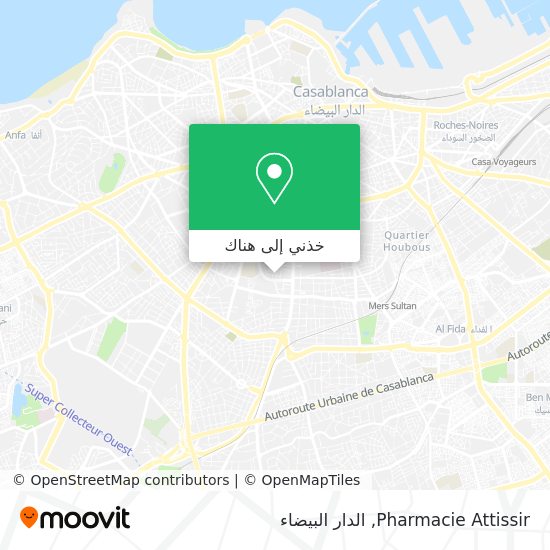 خريطة Pharmacie Attissir