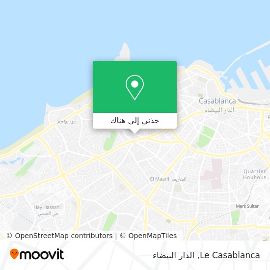 خريطة Le Casablanca