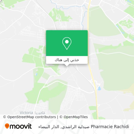 خريطة Pharmacie Rachidi صيدلية الراشدي